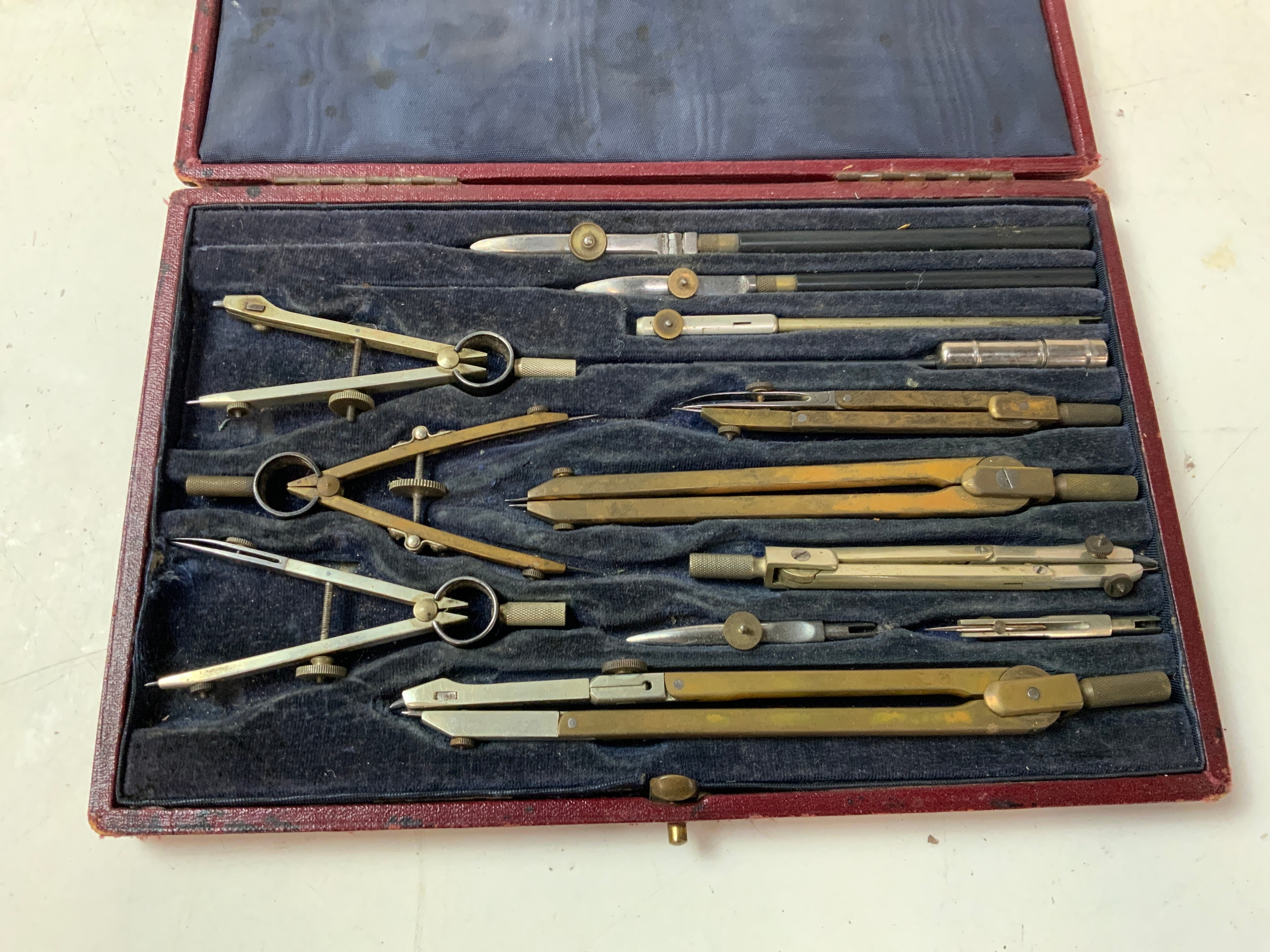 Vintage Mathematical Instruments Set