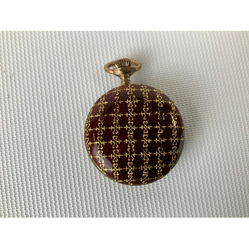 177 - Ladies Fob Watch with Enamel Decoration - Some Loses