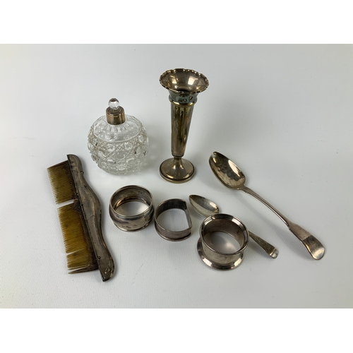 401 - Mixed Lot of Silver Items