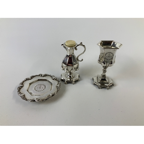 121 - Silver Communion Set - 148g