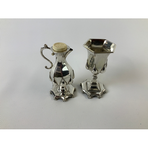 121 - Silver Communion Set - 148g