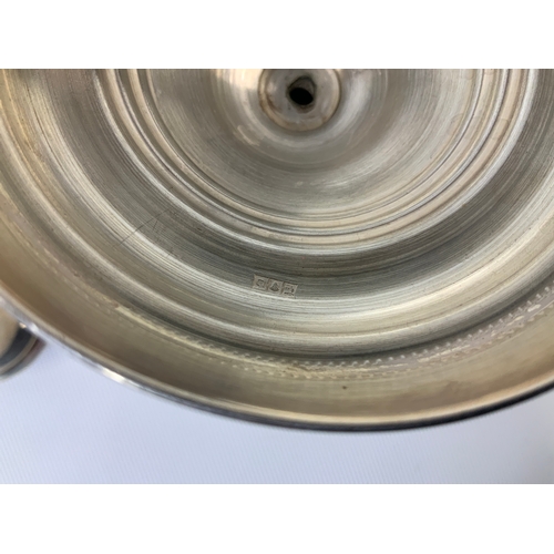 134 - Foreign Silver Candlesticks - 12cm - 216g
