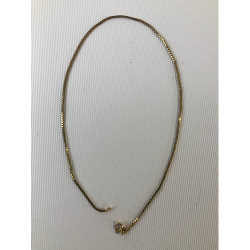 168 - 9ct Gold Necklace - 36cm - 4.1g