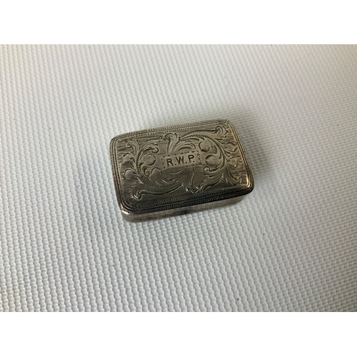 144 - Georgian Silver Vinaigrette by Joseph Wilmore