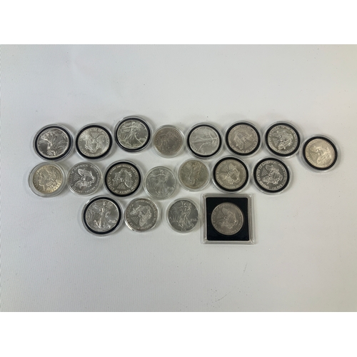 142 - American Silver Dollars