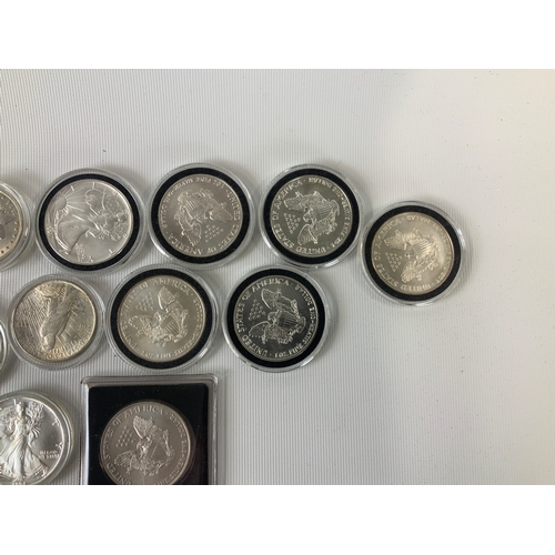 142 - American Silver Dollars