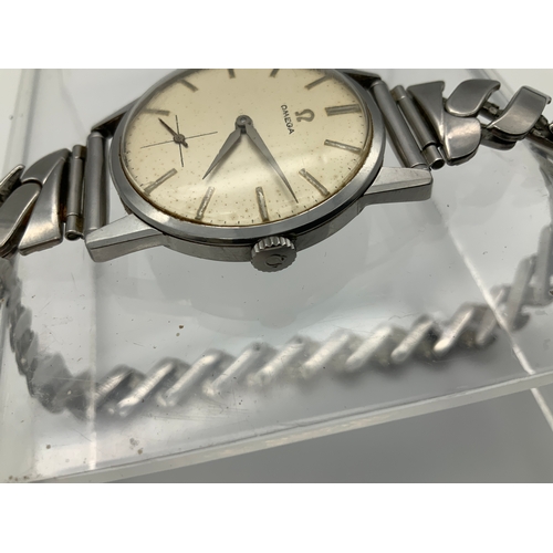 152 - 1960s Omega Wristwatch - Seen Working