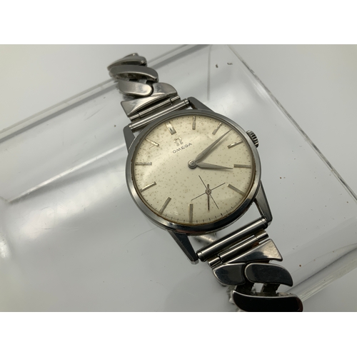 152 - 1960s Omega Wristwatch - Seen Working