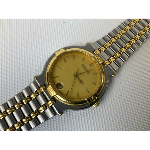 138 - Men's Gucci Wristwatch - Seen Working