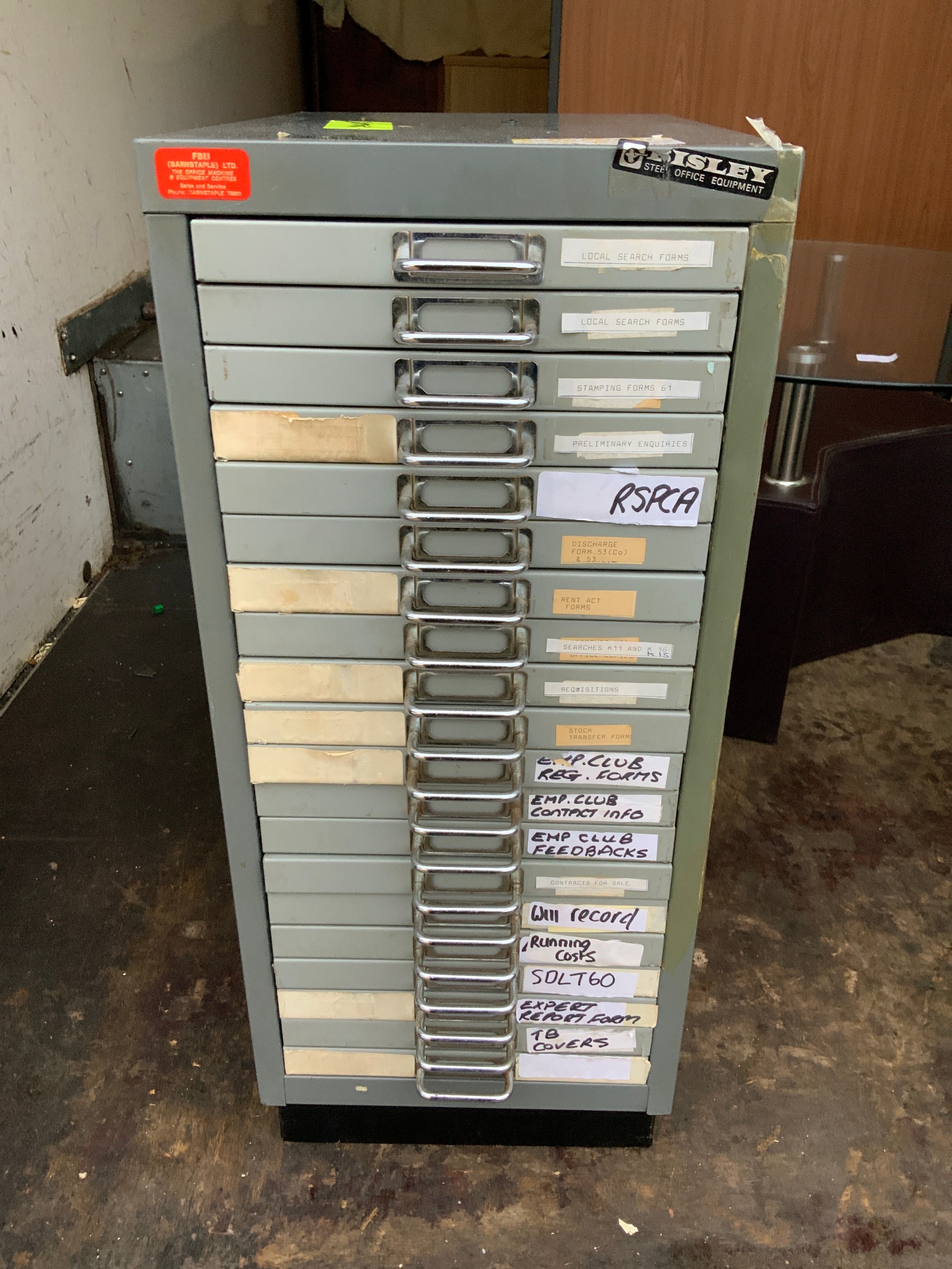 Filing Drawers