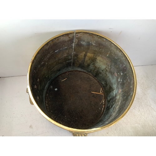 212 - Brass Coal Bucket