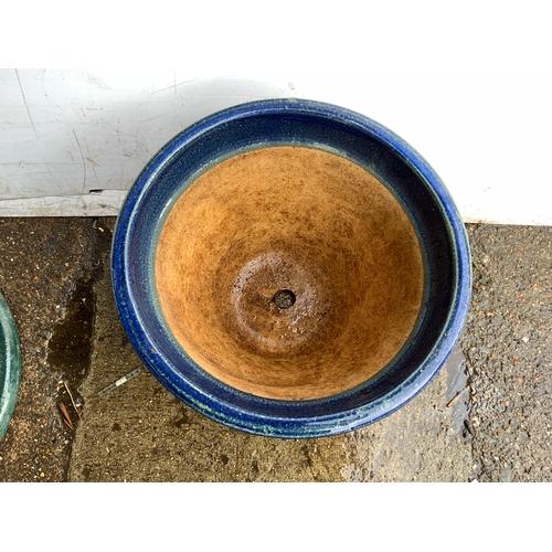 109A - Glazed Garden Planter