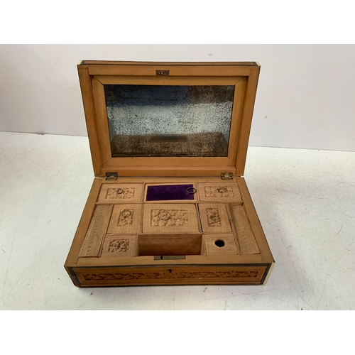 181 - Carved Treen Box