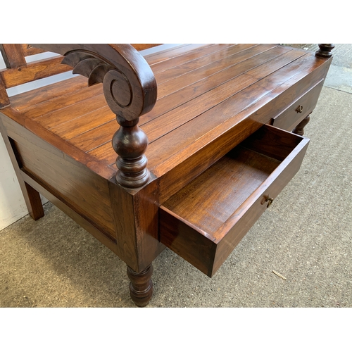 131 - Bench with Drawers