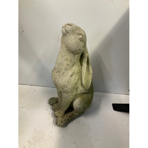 114A - Concrete Garden Rabbit