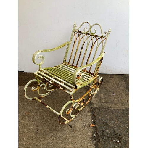 103 - Garden Rocking Chair