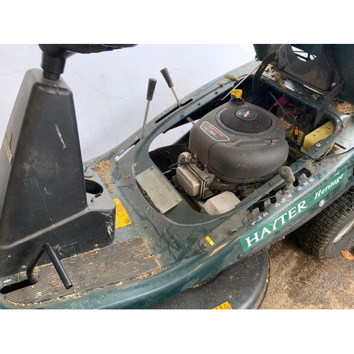 3 - Hayter Ride On Lawnmower - Working