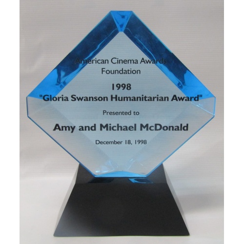 57 - American Cinema Awards Foundation Gloria Swanson Humanitarian Award Presented To Amy & Michael McDon... 