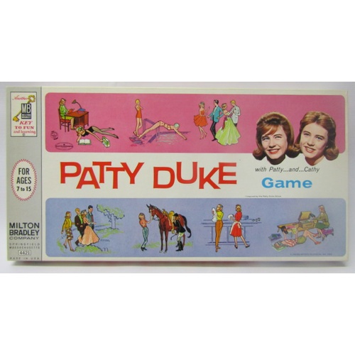 70 - Patty Duke Fashion Dolls, sealed, plus Patty Duke game, both by Milton Bradley USA 1963