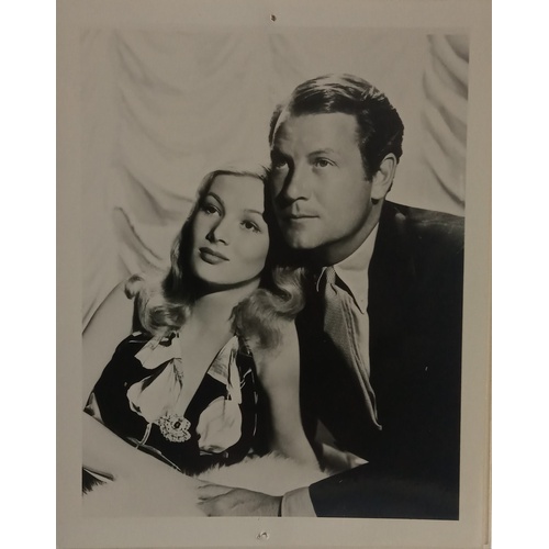 84 - 1941 Sullivan’s Travels with Veronica Lake & Joel McCrea set of 13 Black & White film stills with sc... 