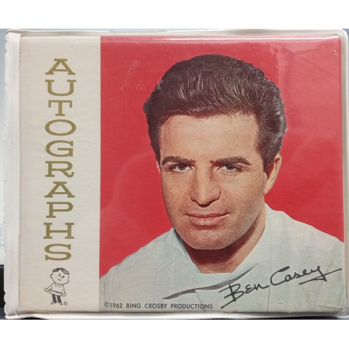 117 - Ben Casey Notebook, Autograph Book, Diary and Wallet all Bing Crosby Productions 1962 (4)