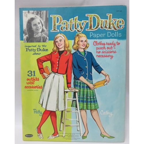 139 - Collection of Patty Duke Paper Dolls all by Whitman (5)