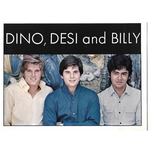 183 - Dino Desi & Billy contract dated November 1st 1967 from Bromptman Productions Inc signed by respecti... 