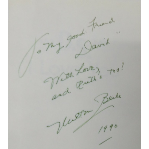 190 - Milton Berle BS I Love You book inscribed inside “To David With Love and Ruth’s Too! Milton Berle 19... 