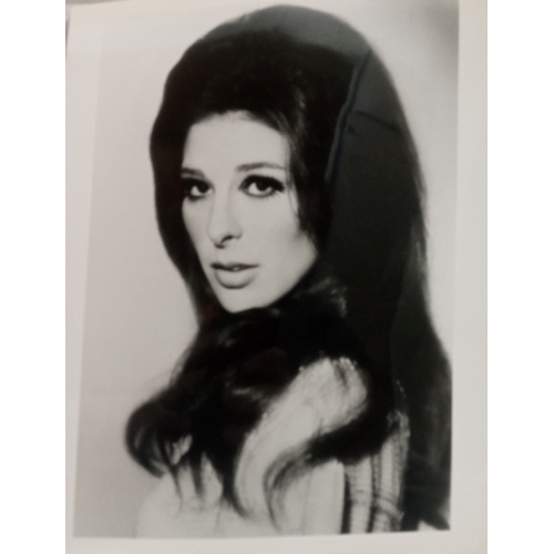 230 - Bobby Gentry signed page from autograph book and promotional photograph