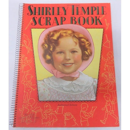 252 - Collection of Original Shirley Temple Books including Colouring Book, At Play Book, Scrapbook and Po... 