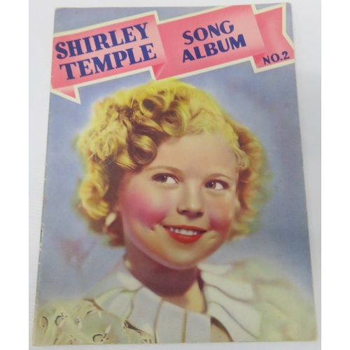 253 - Collection of Original Shirley Temple Songbooks, Birthday Book, 2 Song Albums, Sing With Shirley Tem... 