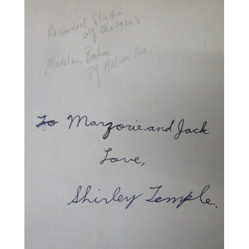 255 - Heidi-Shirley Temple Edition signed inside To Margourie & Jack love Shirley Temple