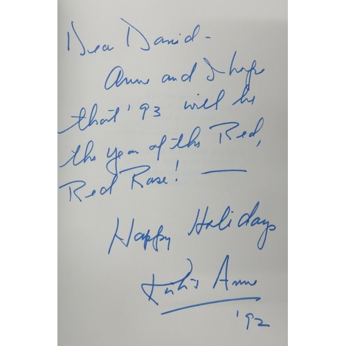 279 - Kirk Douglas Writes to Gary Cooper signed on inside “Dear David Ann and I hope that 93 will be the y... 