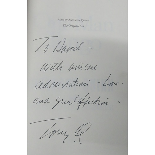 280 - One Man Tango by Anthony Quinn signed on inside Tony Q with dedication