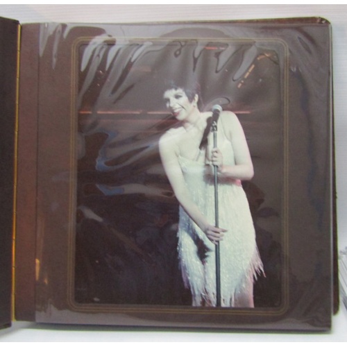 292 - Photograph binder embossed on cover Liza Opening Nite Universal City September 28th 1978 contains 30... 