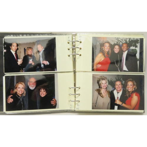 294 - Photograph book containing 106 colour photographs from a party includes 19 photographs of Liza Minne... 