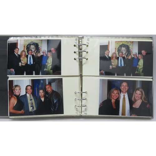 294 - Photograph book containing 106 colour photographs from a party includes 19 photographs of Liza Minne... 