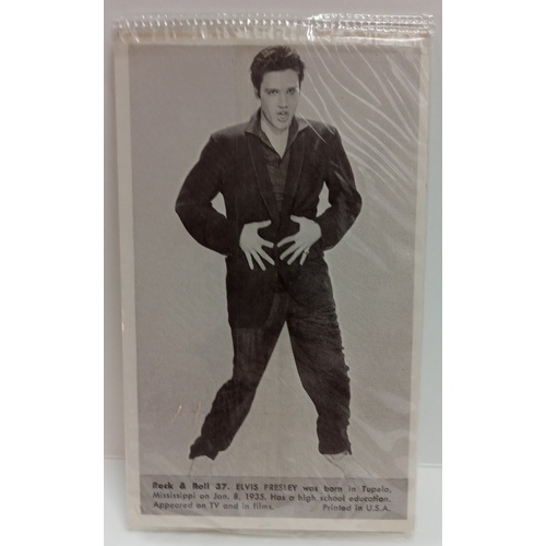 301 - Rock'n'roll Star Trading Card Packs 5c a pack featuring Fabian, Elvis Presley, Chuck Berry and other... 