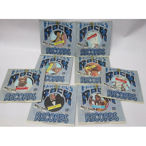 309 - 1968 Topps “Fabulous Rock Records Motown” with Display Box and Banner Display Includes 5 x Diana Ros... 