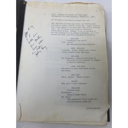 367 - Script for 1970 film Tell Me That You Love Me, Junie Moon with Liza Minnelli