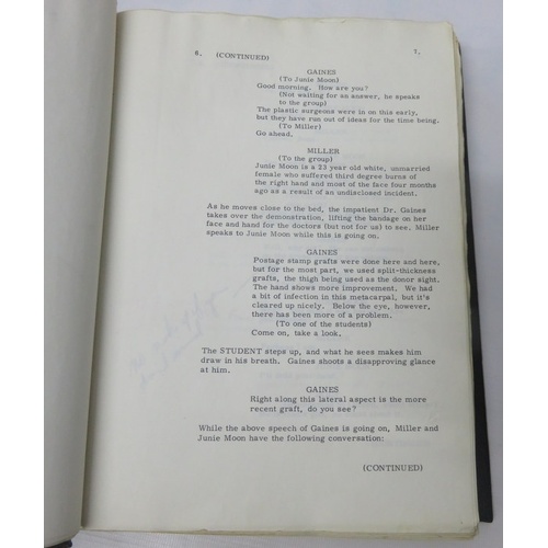 367 - Script for 1970 film Tell Me That You Love Me, Junie Moon with Liza Minnelli