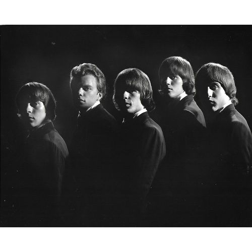 420 - 45 Black & White promotional photographs including Barry McGuire, The Poets, Unit 4+2, The Seekers, ... 