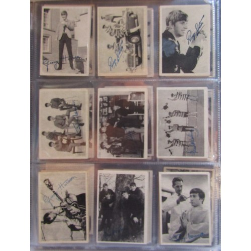 32 - The Beatles complete set of AB&C chewing gum cards, No1-60 UK 1964