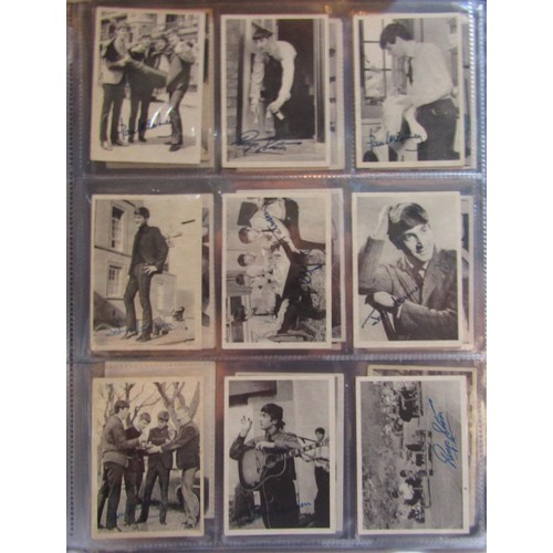 32 - The Beatles complete set of AB&C chewing gum cards, No1-60 UK 1964