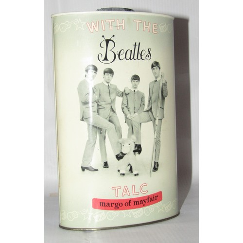 67 - The Beatles Margo of Mayfair Original 1964 Talc Tin UK