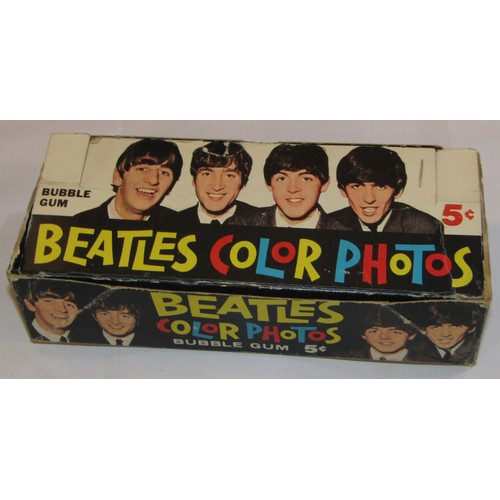 139 - The Beatles 1964 Topps Trading Cards Shop Display Box (USA)