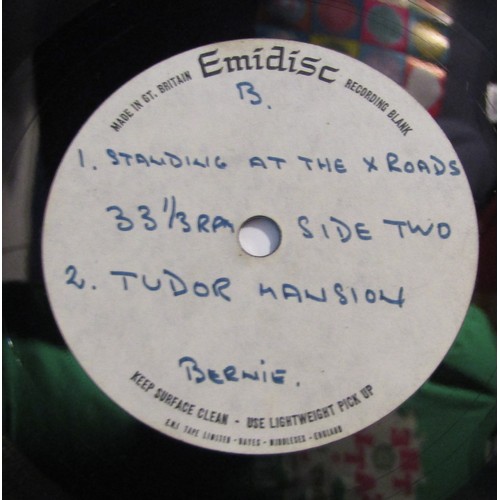 166 - Two Acetates both formerly the property of Cavern Club DJ Bob Wooler