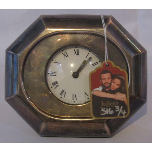 174 - RTV - Mantelpiece clock formerly the property of Ringo Starr and Barbara Bach with tag from Julian’s... 