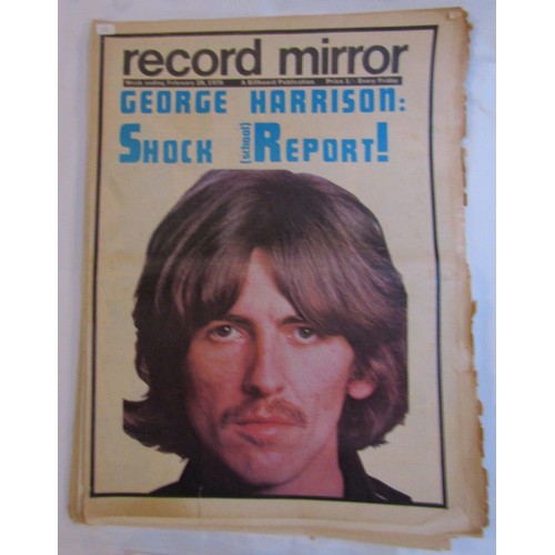 182 - Large collection of thirty original 60’s Record Mirrors newspapers formerly the property of Hunter D... 