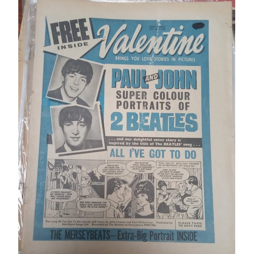 188 - RTV - A collection of eighteen 60/70 & 80s c magazine Mersey Beat, Record Song Book and Pop Weekly f... 